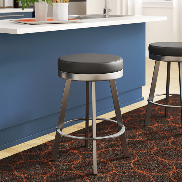 Brayden Studio® Jamieson Swivel Bar & Counter Stool & Reviews Wayfair
